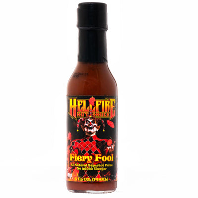 Fiery Fool Hot Sauce - Single Bottle - Hellfire Hot Sauce