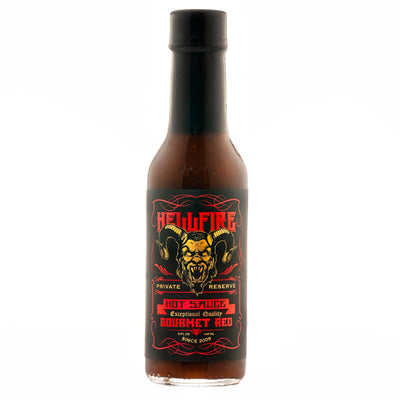 Gourmet Red - The Award Winning Blend of Sweet and Spicy! - Single Bottle - Hellfire Hot Sauce
