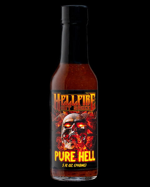 PURE HELL - Award Winning Red Pepper Hot Sauce – Hellfire Hot Sauce