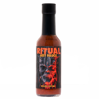 Ritual Caribbean Style - Award Winning Fruit-Based Hot Sauce - Single Bottle - Hellfire Hot Sauce