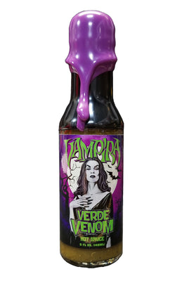 Vampire Resin Sealed Signed Numbered Bottle (Limited Edition) - Vampire Resin Sealed Signed Numbered Bottle (Limited Edition) - Hellfire Hot Sauce