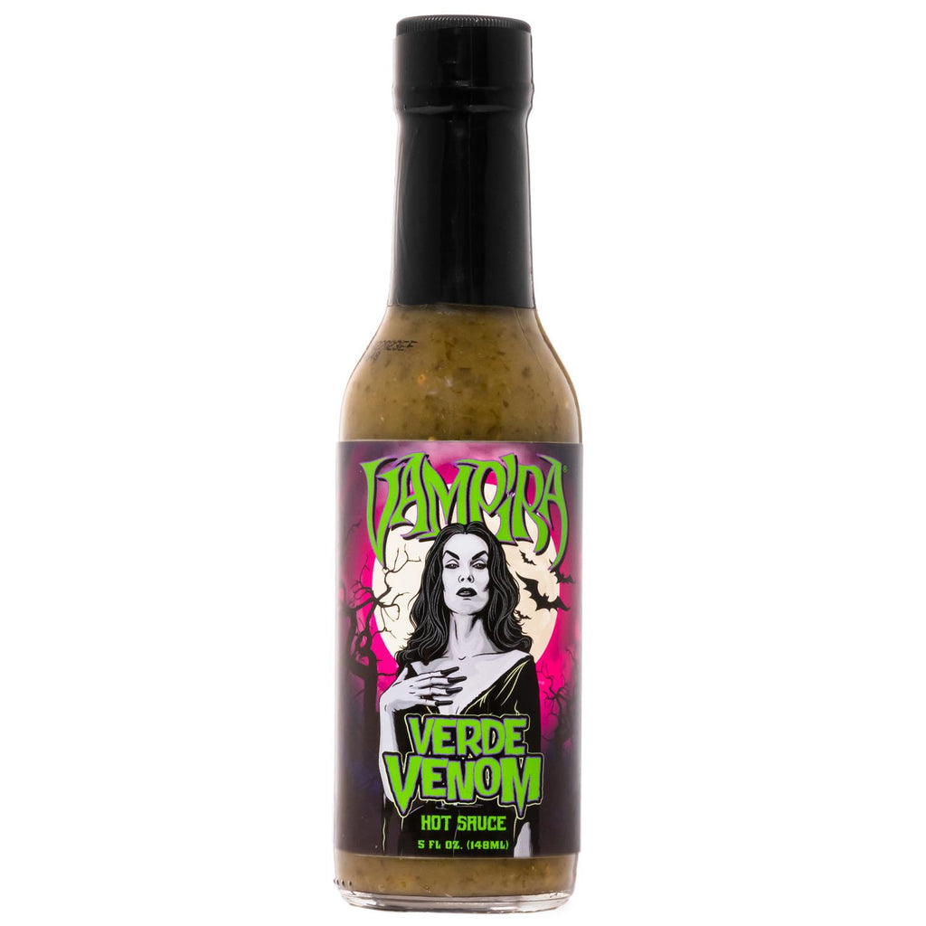 Hellfire Hot Sauce Vampira “Verde Venom” Hot Sauce