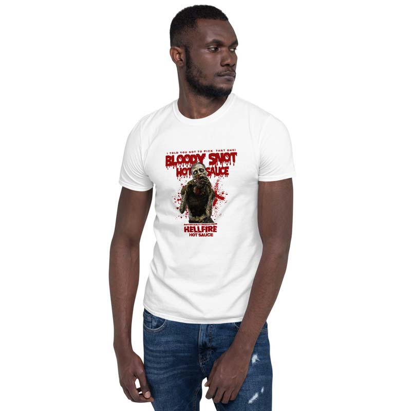 HELLFIRE Bloody Snot Mens Shirt - HELLFIRE Bloody Snot Mens Shirt - Hellfire Hot Sauce