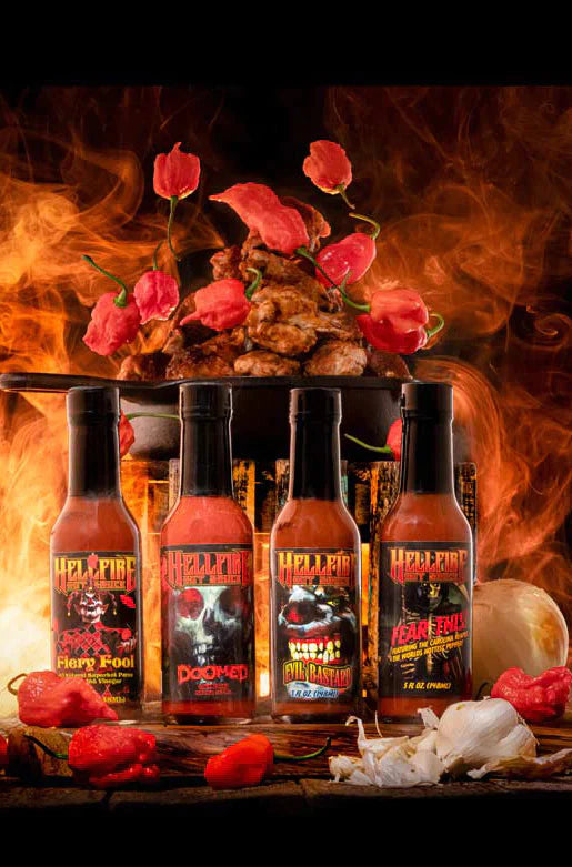 Hellfire - Doomed Hot Sauce – Angry Goat Pepper Co.
