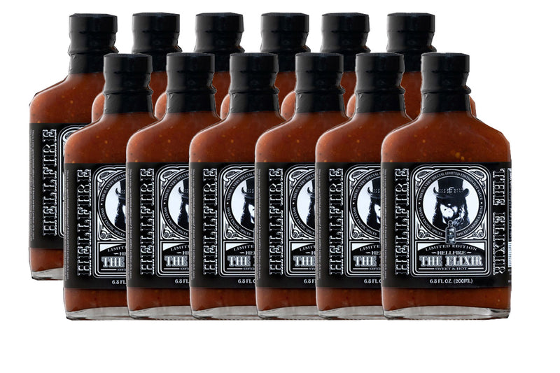 Elixir 12 Pack Case - Elixir 12 Pack Case - Hellfire Hot Sauce