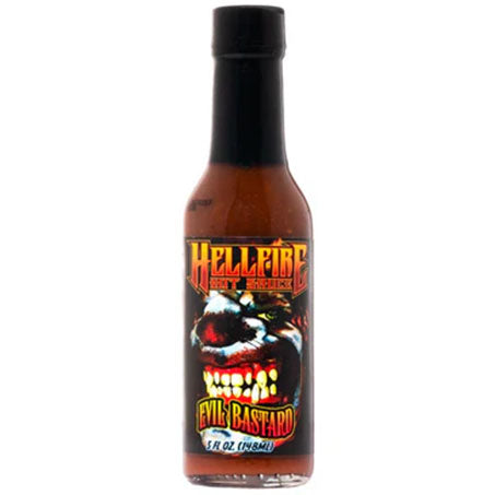 Hellfire Hot Sauce Evil Bastard