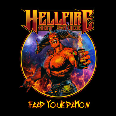 Feed Your Demon T-Shirt 2019 - Feed Your Demon T-Shirt 2019 - Hellfire Hot Sauce