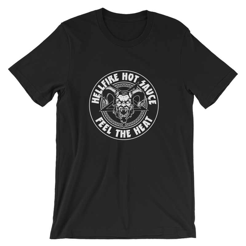 HELLFIRE Feel The Heat T-shirt - HELLFIRE Feel The Heat T-shirt - Hellfire Hot Sauce
