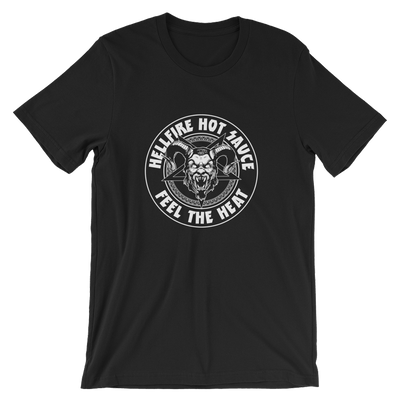 HELLFIRE Feel The Heat T-shirt - HELLFIRE Feel The Heat T-shirt - Hellfire Hot Sauce