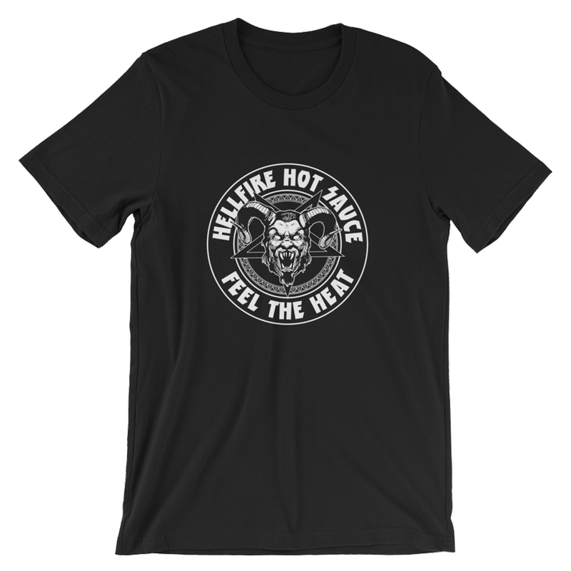 HELLFIRE Feel The Heat T-shirt – Hellfire Hot Sauce