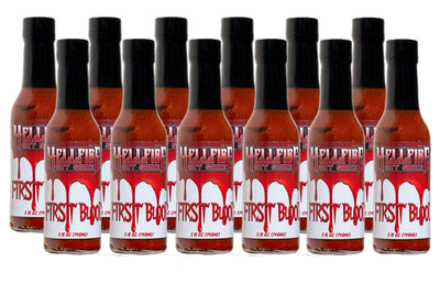 First Blood 12 Pack Case - First Blood 12 Pack Case - Hellfire Hot Sauce