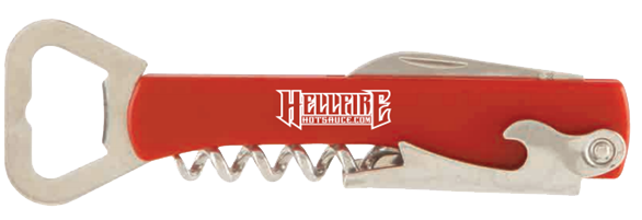 Custom Hellfire Bottle Opener - Custom Hellfire Bottle Opener - Hellfire Hot Sauce