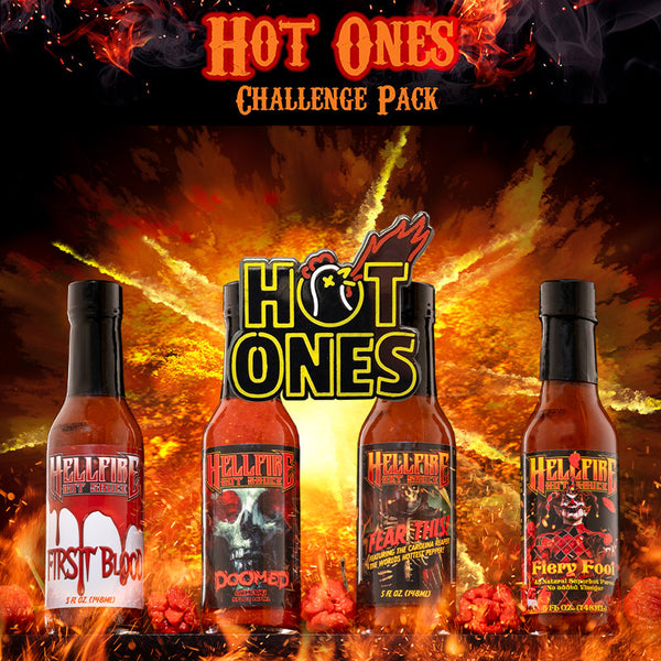 Hot Ones Challenge “Hot Sauce” Gift Pack