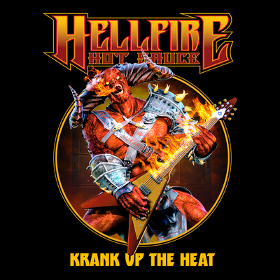 Hellfire Hot Sauce "Krank Up The Heat" T-Shirt