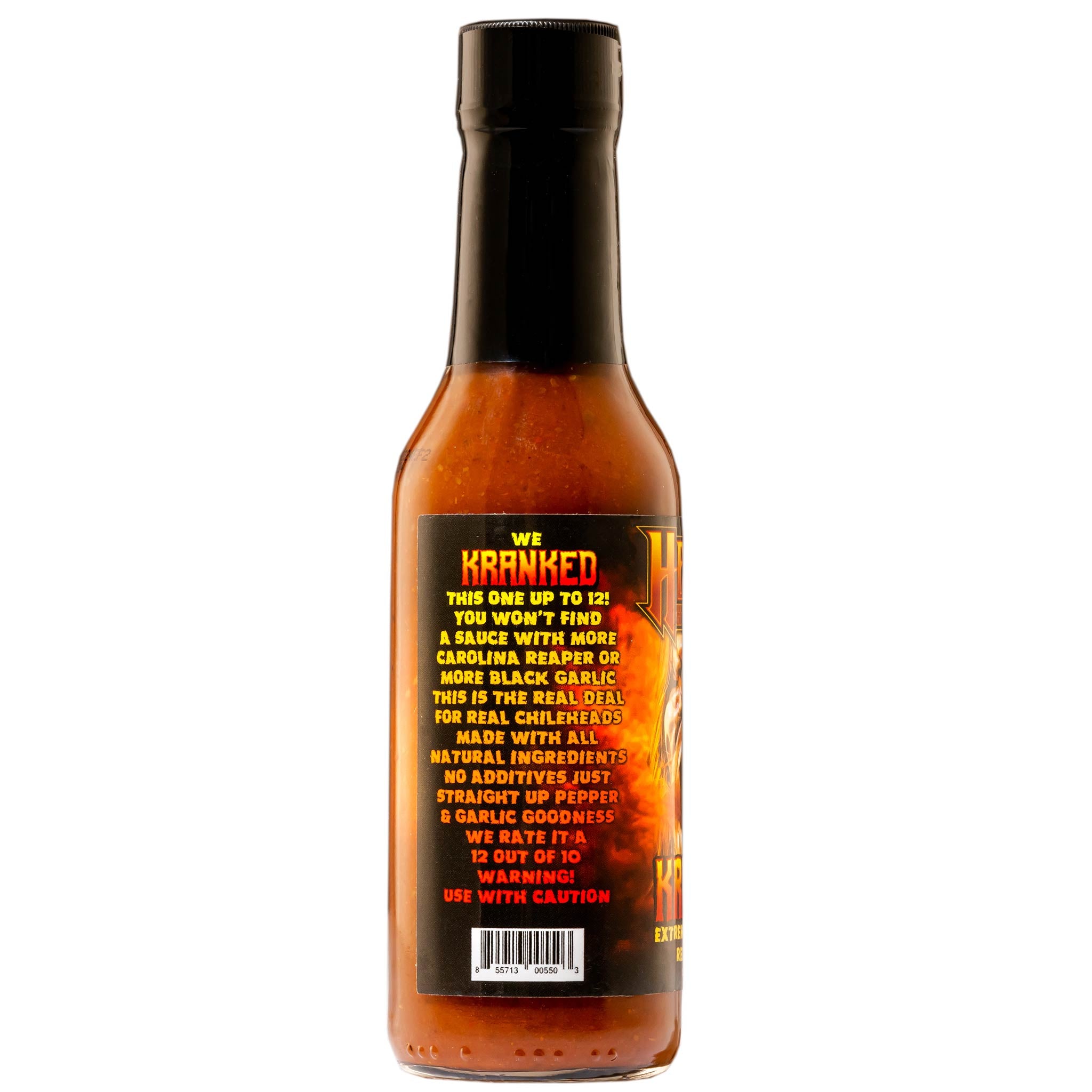 Kranked - Black Garlic & Reaper Hot Sauce – Hellfire Hot Sauce