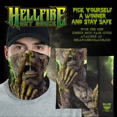 Zombie Mask - Zombie Mask - Hellfire Hot Sauce