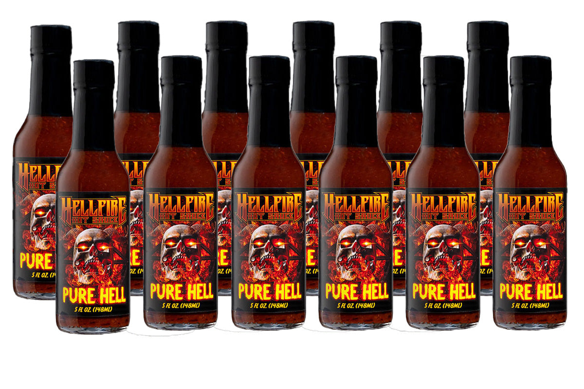 PURE HELL - Award Winning Red Pepper Hot Sauce – Hellfire Hot Sauce