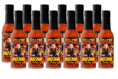 David Shankle “Shred Demon” 12 Pack Case - David Shankle “Shred Demon” 12 Pack Case - Hellfire Hot Sauce
