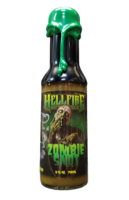 Zombie Snot Resin Sealed Signed Numbered Bottle (Limited Edition) - Zombie Snot Resin Sealed Signed Numbered Bottle (Limited Edition) - Hellfire Hot Sauce