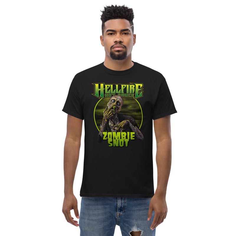 HELLFIRE Zombie Snot Mens Shirt - HELLFIRE Zombie Snot Mens Shirt - Hellfire Hot Sauce